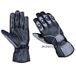 NEW BIKER LEATHER MESH MOTORCYCLE BIKE GLOVES GRAY M