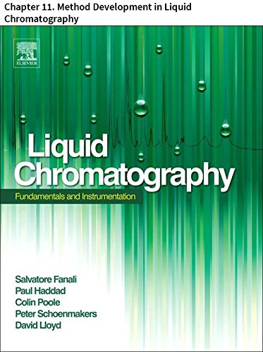 Liquid Chromatography: Chapter 11. Method Development in Liquid Chromatography