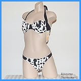 UjENA Nice Black & White Bikini (Size Medium)
