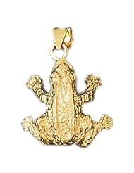 CleverEves 14K Gold Pendant Frog 6.7 - Gram(s)