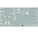 Tamiya 1: 35Â WWII Zimmerit Design Set 300012647Â Tiger I