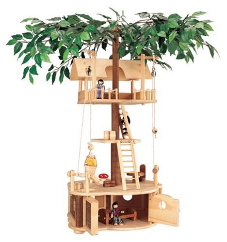 Childrens Toyshop  Toys : Maxim Deluxe Tree House with Accessories