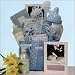Nurture & Care Baby Essentials ~ Boy: Blue Baby Gift Basket