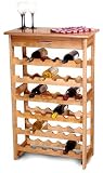 Catskill Craftsmen Wine Rack with 36 Bottle Storage