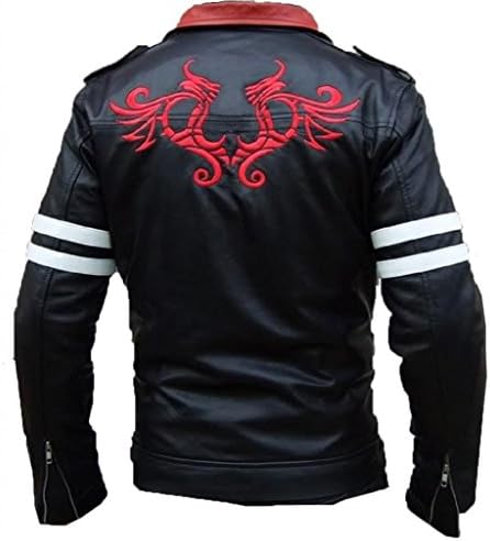 Internationalleather Men's Alex Mercer Prototype Gaming Jacket Large Black
