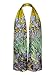 Swhiteme Luxurious 100% Silk Charmeuse Long Scarf - Vincent Van Gogh's Irises