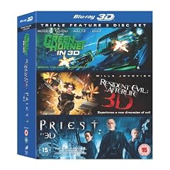 The Green Hornet / Resident Evil: Afterlife / Priest (Blu-ray 3D)[Region Free]