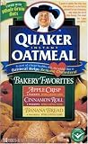 Quaker Instant Oatmeal Deluxe Collection, 14.6-Ounce Boxes (Pack of 6)