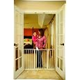 Regalo Easy Open Super Wide Walk Thru Gate - White