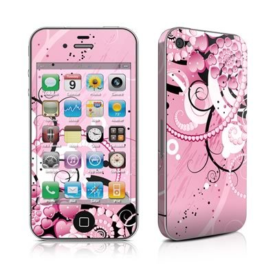 Apple iPhone 4用スキンシール【Her Abstraction】