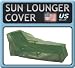 Sun Lounger Cover 69-Inch Long x 30-Inch Wide x 30-Inch High at Back