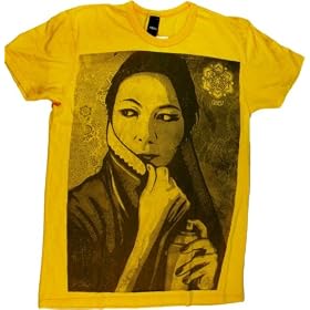 Buy Obey Commanda Mustard Vintage Tee Shirt made by Obey now!