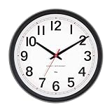 Product details for Chaney Instruments 12-Inch Set & Forget Silver Wall Clock
