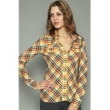 BB Dakota The Hugo Western Plaid Buttondown,Tops (L S) for Women by BB Dakota