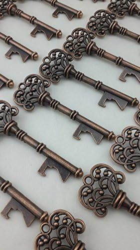 25pcs Bottle Openers Copper Wedding Favors Rustic Decoration