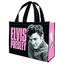 Vandor 47173 Elvis Presley Recycled Shopper Tote, Large, Multicolored