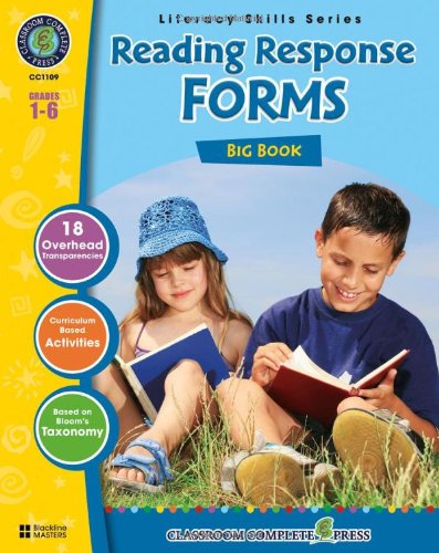 Reading Response Forms Big Book 1-6 (Literacy Skills)