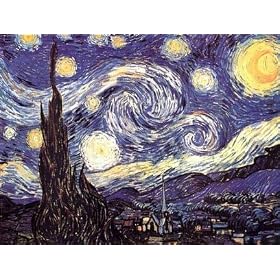 Vincent Van Gogh (The Starry Night, Huge) Art Poster Print - 40" X 53.5"