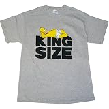 Simpsons Homer King Size Mens T-Shirt