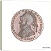 Box Canvas Print of Southampton halfpenny token from National Maritime Museum