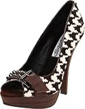 Naughty Monkey Women's Slam Dunk Open-Toe Pump