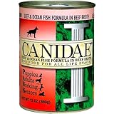 Canidae Canned Dog Food, Beef and Ocean Fish Formula (Pack of 12 13 Ounce Cans)