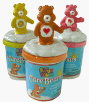 Childrens Toyshop  Toys : Care Bears 3 pcs Fun Dough - Modeling Compound with containers