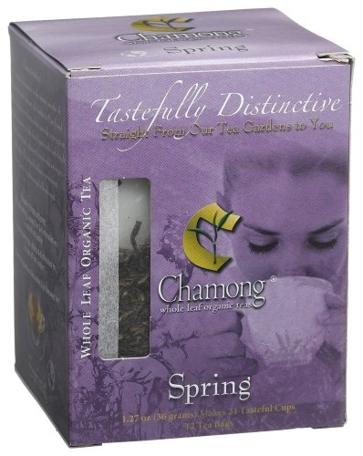 Chamong Darjeeling Spring Tea, 1.27-Ounce, 12 Count, (Pack of 3) by Chamong