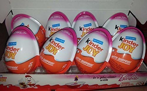 KINDER JOY CHOCOLATE - GIRL VERSION - 12PCS