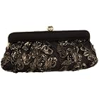 Jessica McClintock Flowers Frame Clutch