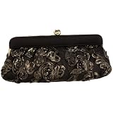 Jessica McClintock Flowers Frame Clutch