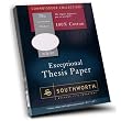 Southworth Exceptional Thesis Paper, 100% Cotton, 20lb, White, 250 Sheets (35-120-10)