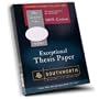 Southworth Exceptional Thesis Paper, 100% Cotton, 20lb, White, 250 Sheets (35-120-10)
