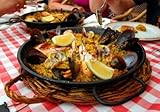 IMAGE OF Wallmonkeys Peel and Stick Wall Decals - Spanish Paella in the Pan - 24