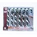 Michigan State Spartans Candy Cane Ornament Set of 6