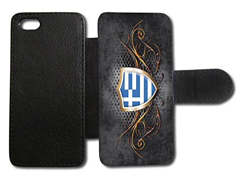 iPhone Griechenland Athen 2 Flip Tasche Hülle Case Cover Schutz Handy iPhone 5