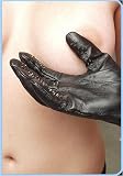 Kinklab Vampire Gloves Black ~ Large
