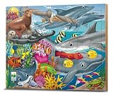 The Learning Journey 48 pc Lift & Discover Jigsaw Puzzle Creatures of the Sea Cardboard Puzzle