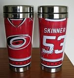 Jeff Skinner Carolina Hurricanes 16oz Travel Tumbler Mug