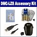 Panasonic Lumix DMC-LZ8 Digital Camera Accessory Kit includes: USB8PIN USB Cable, ZELCKSG Care & Cleaning, SB257 Charger, SDC-22 Case