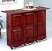 Furniture online: Swing-Open Bar with Cherry Finish