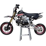 SSR MOTORSPORTS (SR125-PF2) 125 cc Race Level Pit Bike w/ Alloy Reinforced A Type Swing Arm (Black)