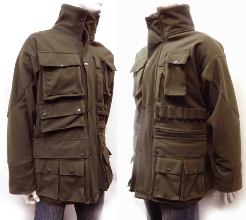 Adults Stormkloth Breathable Waterproof Country Fishing Hunting Moleskin Jacket