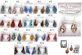 ART Glass Earrings Handcrafted Artesian Collection - Choose From 18 Styles