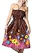 One-size-fits-most Tube Dress/Coverup - Flower Garden (many colors)