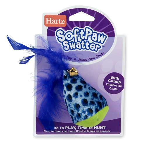 Image of Hartz Hartz Soft Paw Swatter Cat Toy (Colors Vary)