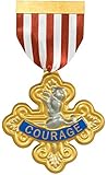 Wizard of Oz Cowardly Lion-Badge of Courage, 75th Anniversary Edition