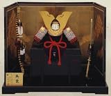兜飾り 平飾り 五月人形 真多呂 かぶと 一冑作 四分の三 極上兜飾りセット 8-18  美濃