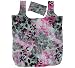 Paperchase Folding Bag. Pink Botanical Design