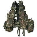 Tactical Weste - Military Battle Vest, gross, Farbe: flecktarn